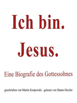 cover image of Ich bin. Jesus.